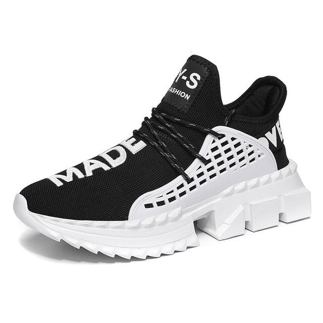 New Style Thick Bottom Running Shoes for Men Mesh Sneakers Outdoor Sport Shoes Man Training Athletic Jogging Shoes Zapatillas